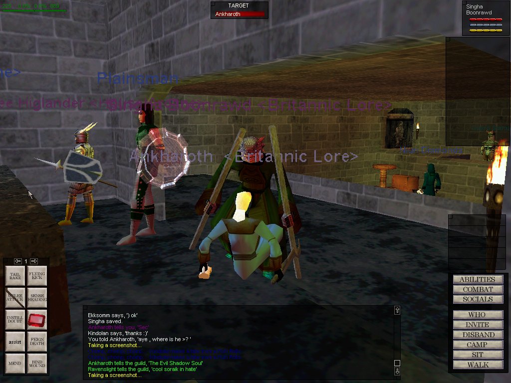 Ankh gets friendly