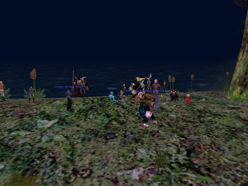 The crew in PoG last night...