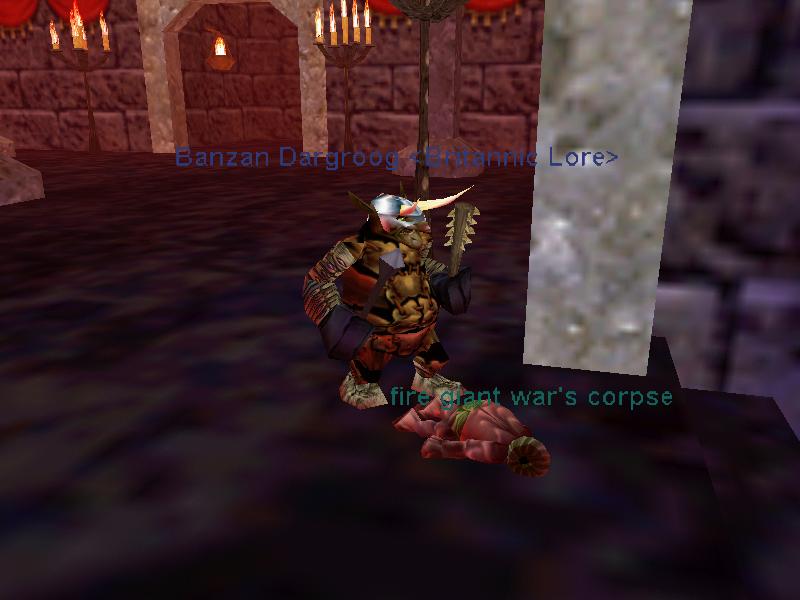 mighty Fire Giant Warrior