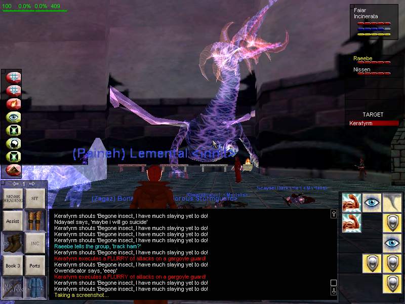 Awaken foul creature !