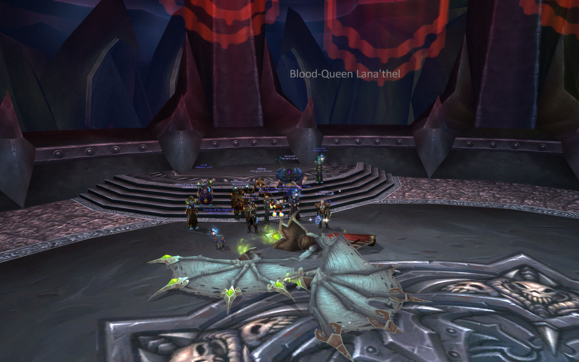 Blood Queen staked