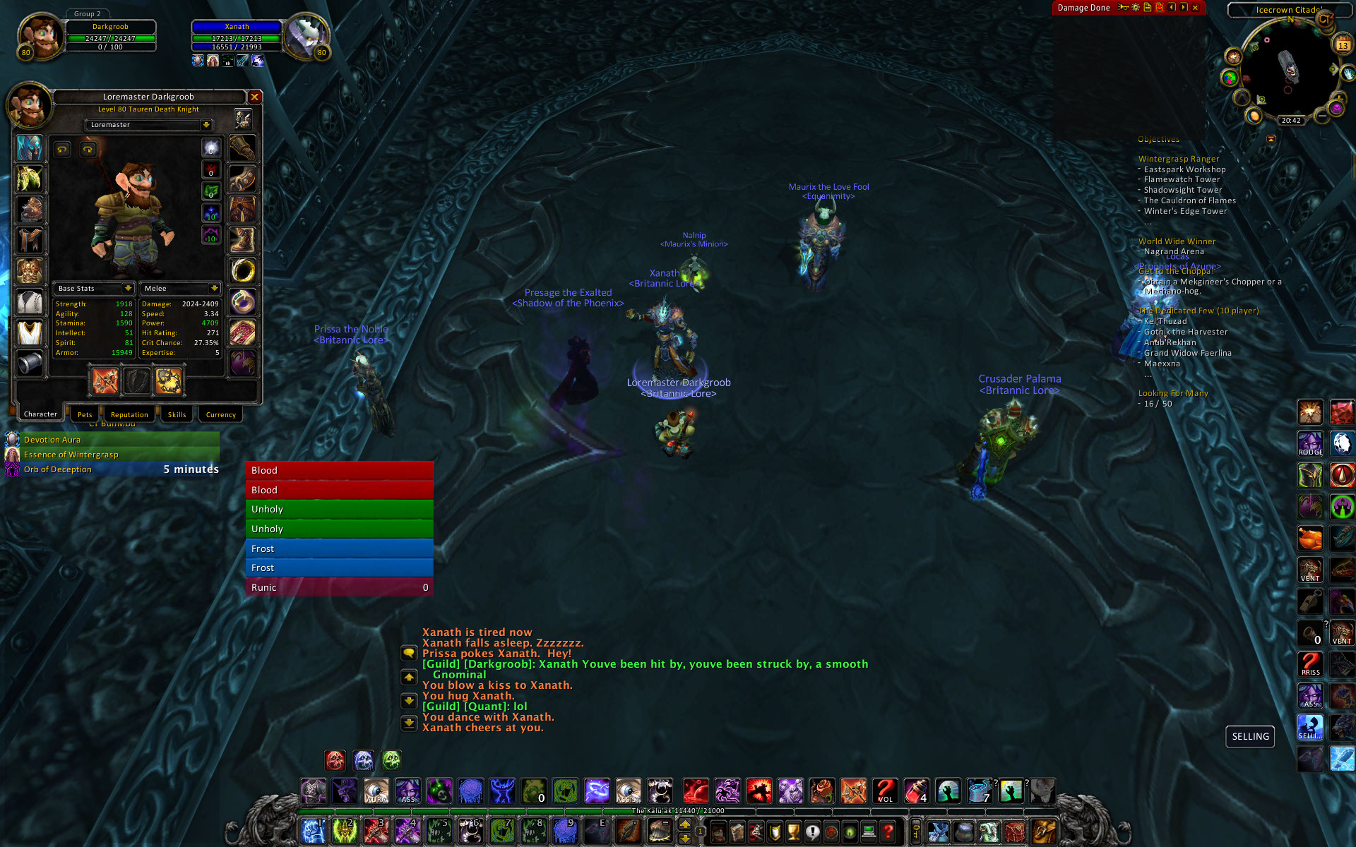 Xanath finally shows his love of Gnomes