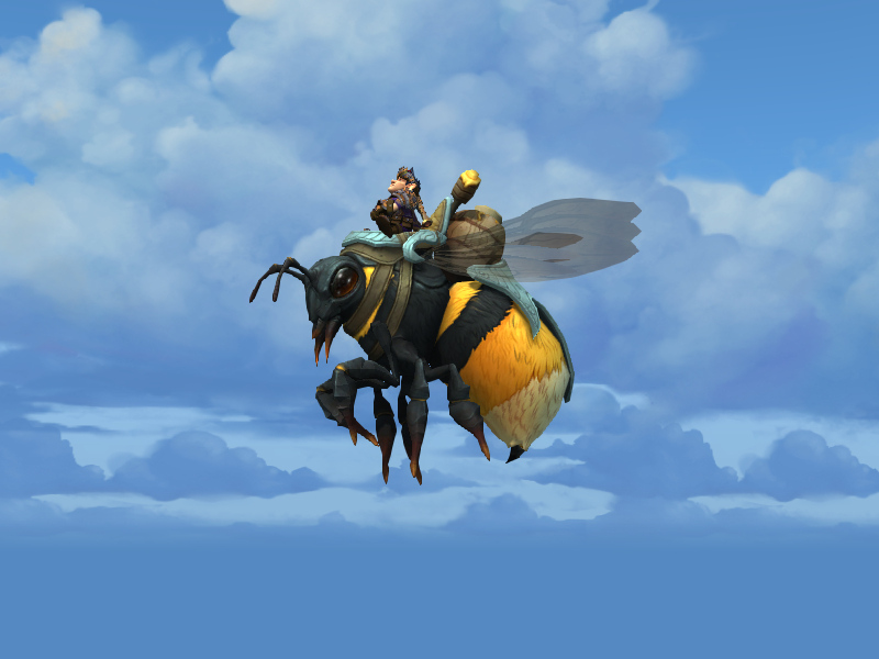 BEEhold the glorious new mount!